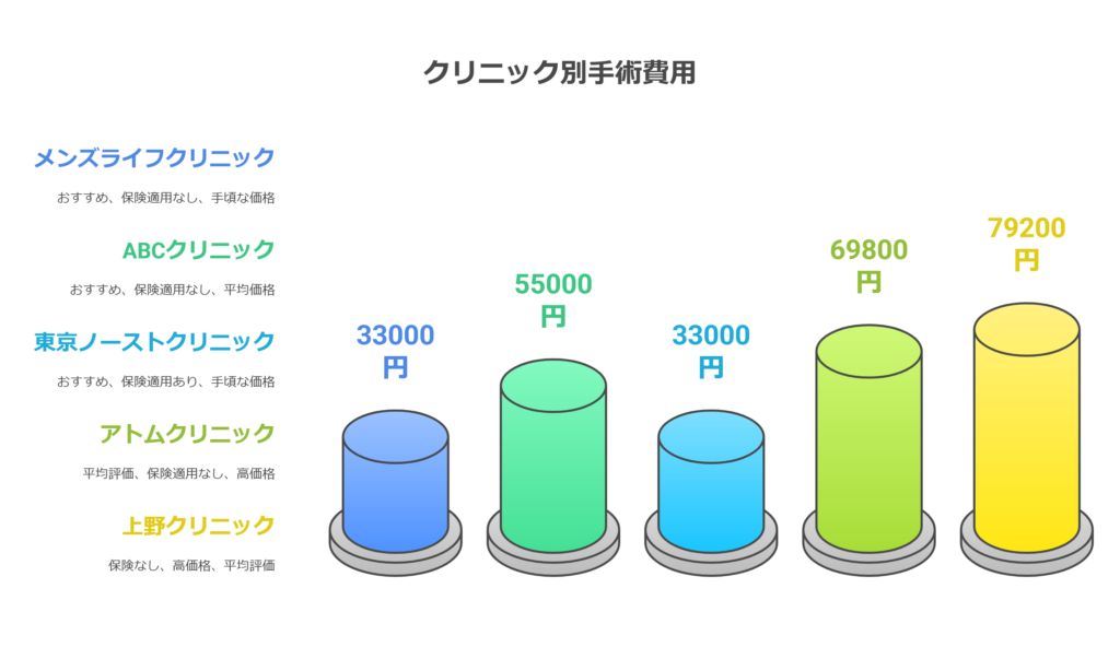 包茎手術クリニックおすすめ