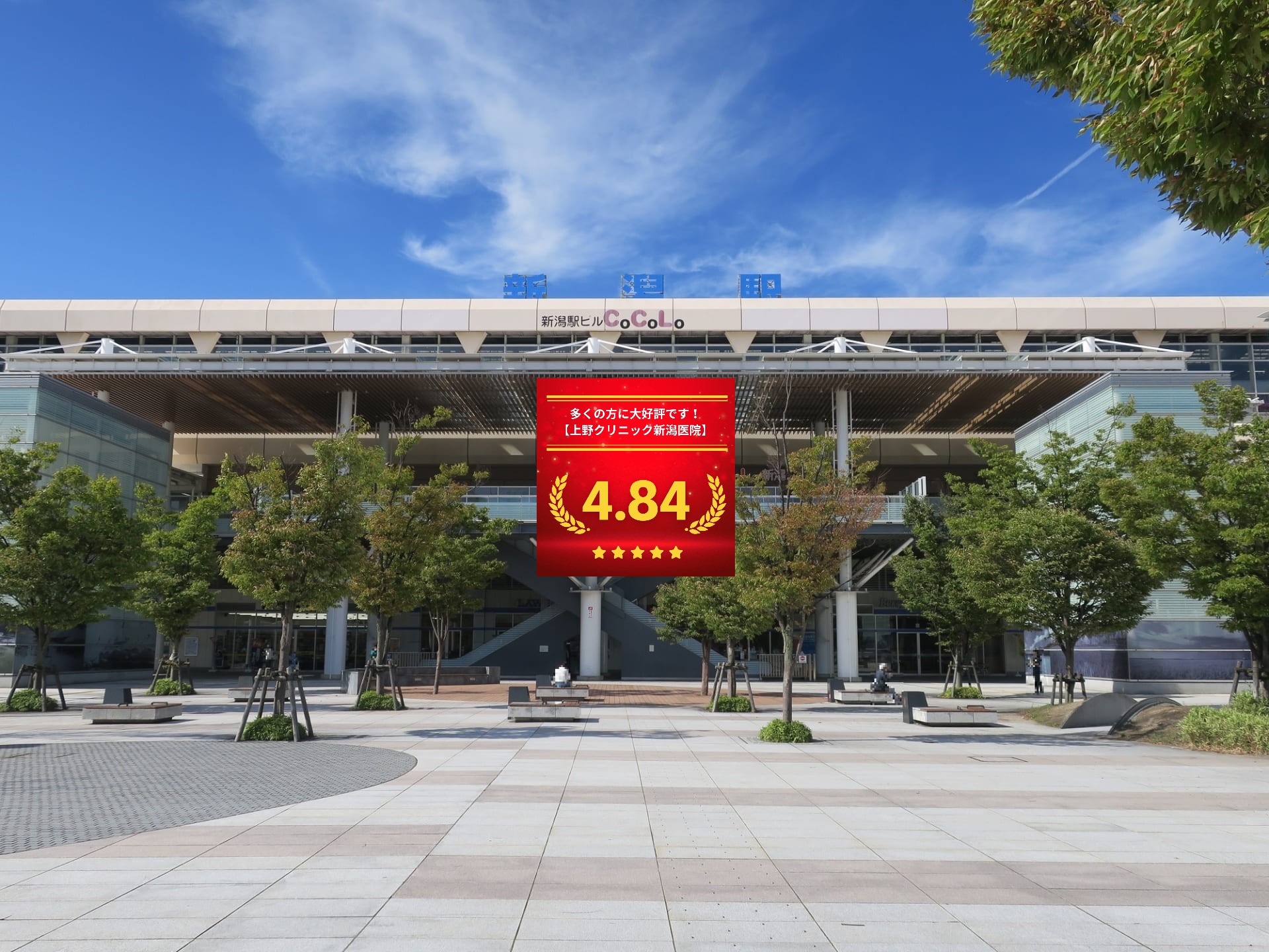 東京上野クリニック新潟医院の口コミ＆レーティング総合評価