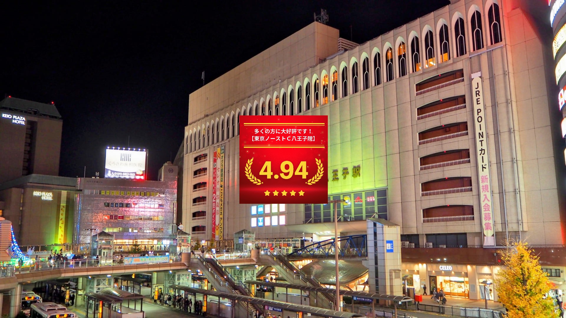 東京ノーストクリニック八王子院の口コミ＆レーティングの総合評価