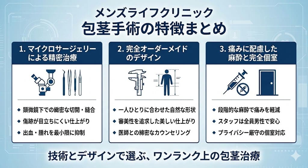 メンズライフクリニックの特徴